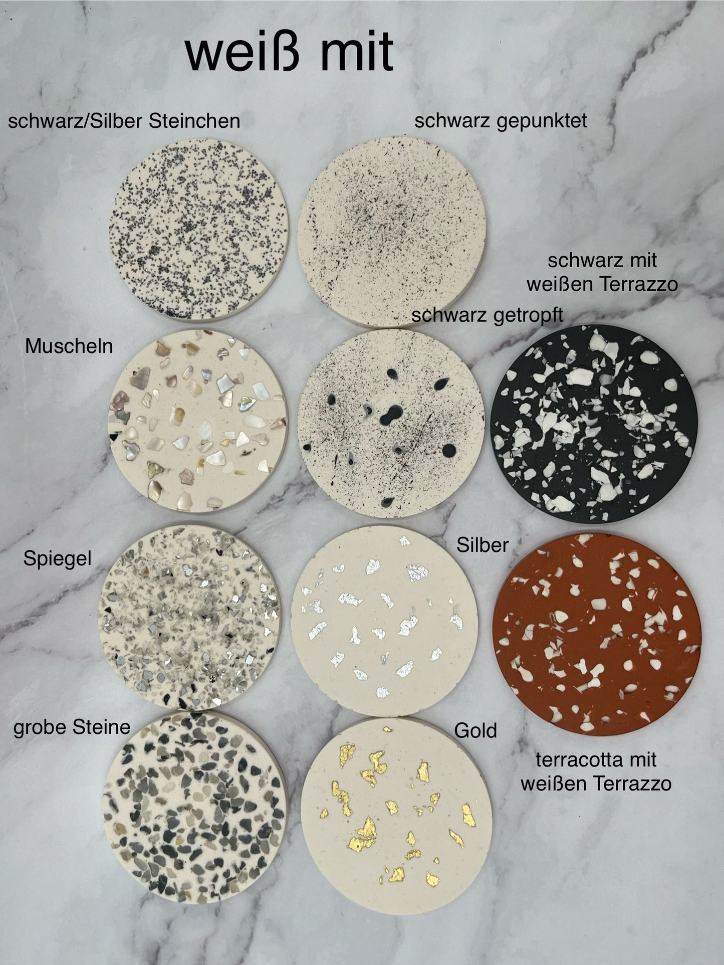 Ablageschale | Oval Terrazzo