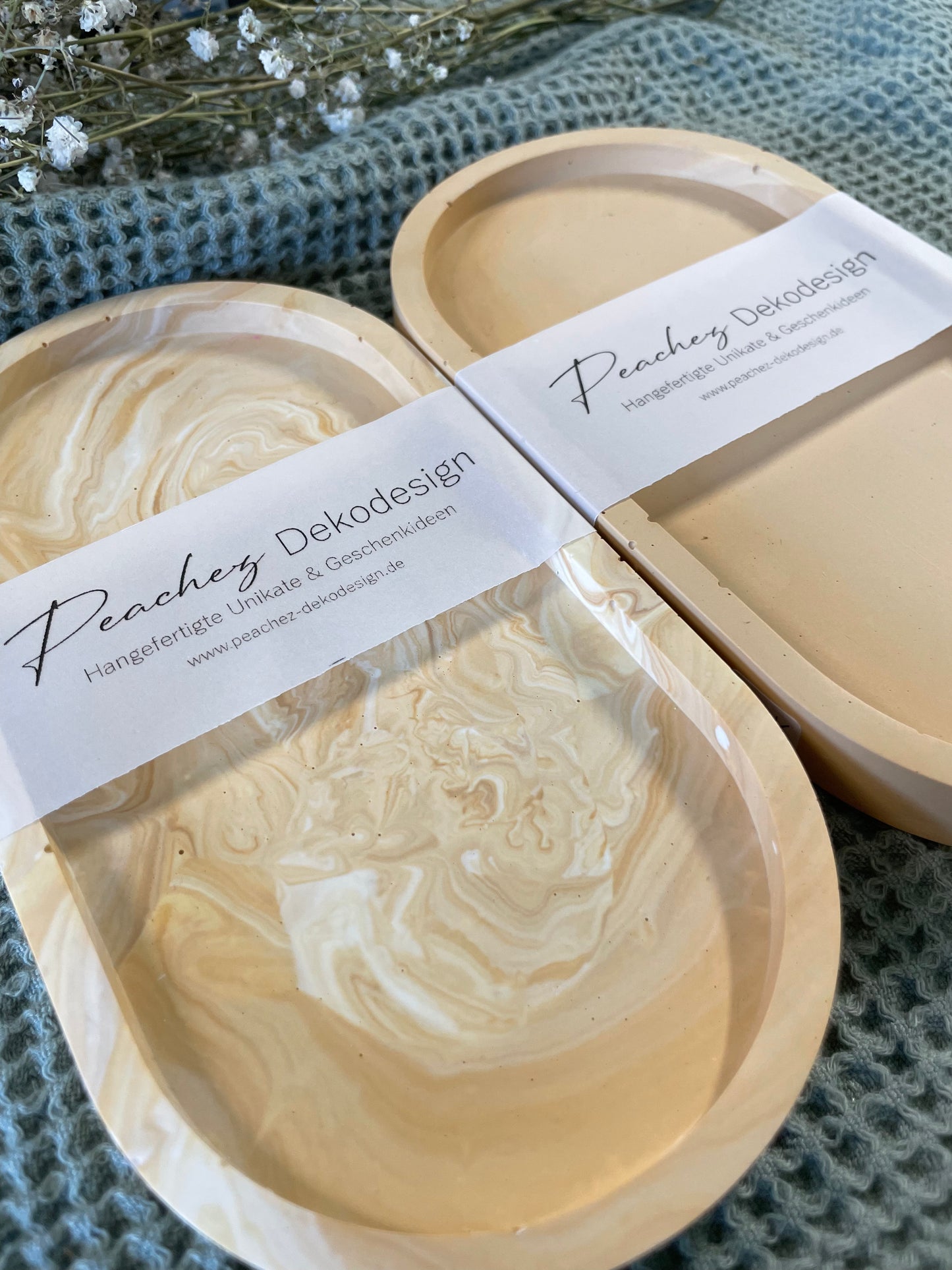 Schmuckschale | Oval peach