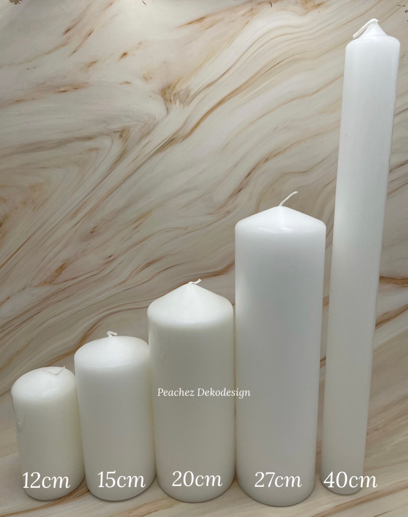 Taufkerze Blumenkranz | Hailey