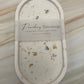 Ablageschale | Oval Terrazzo