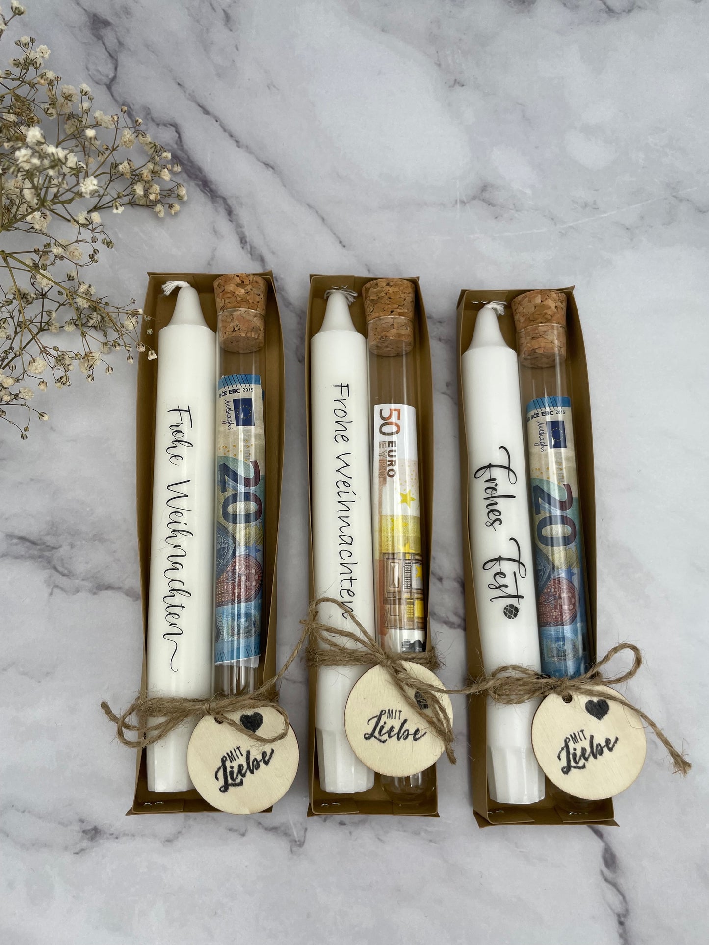 Stabkerze Geschenkset | Weihnachten