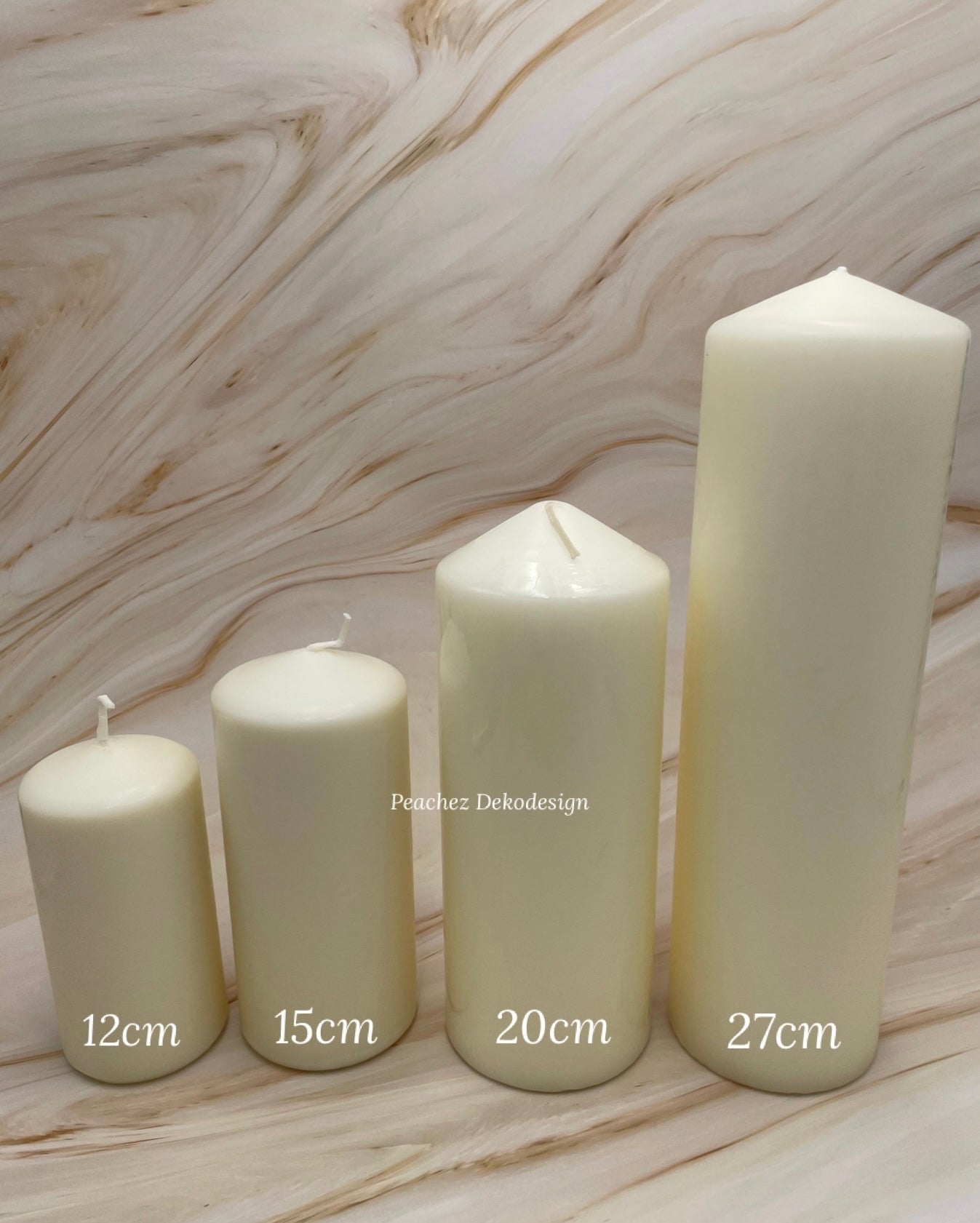 Taufkerze Blumenkranz | Lia