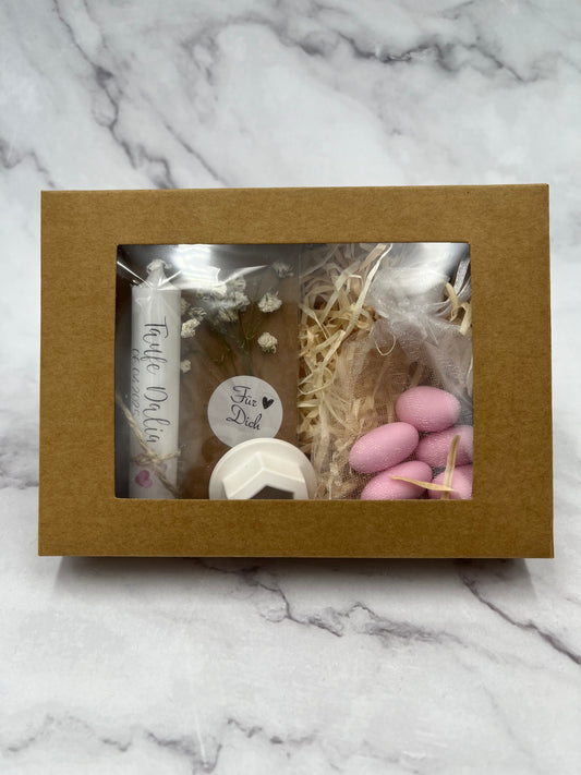 Minikerzen Set Schokomandeln| personalisierbar