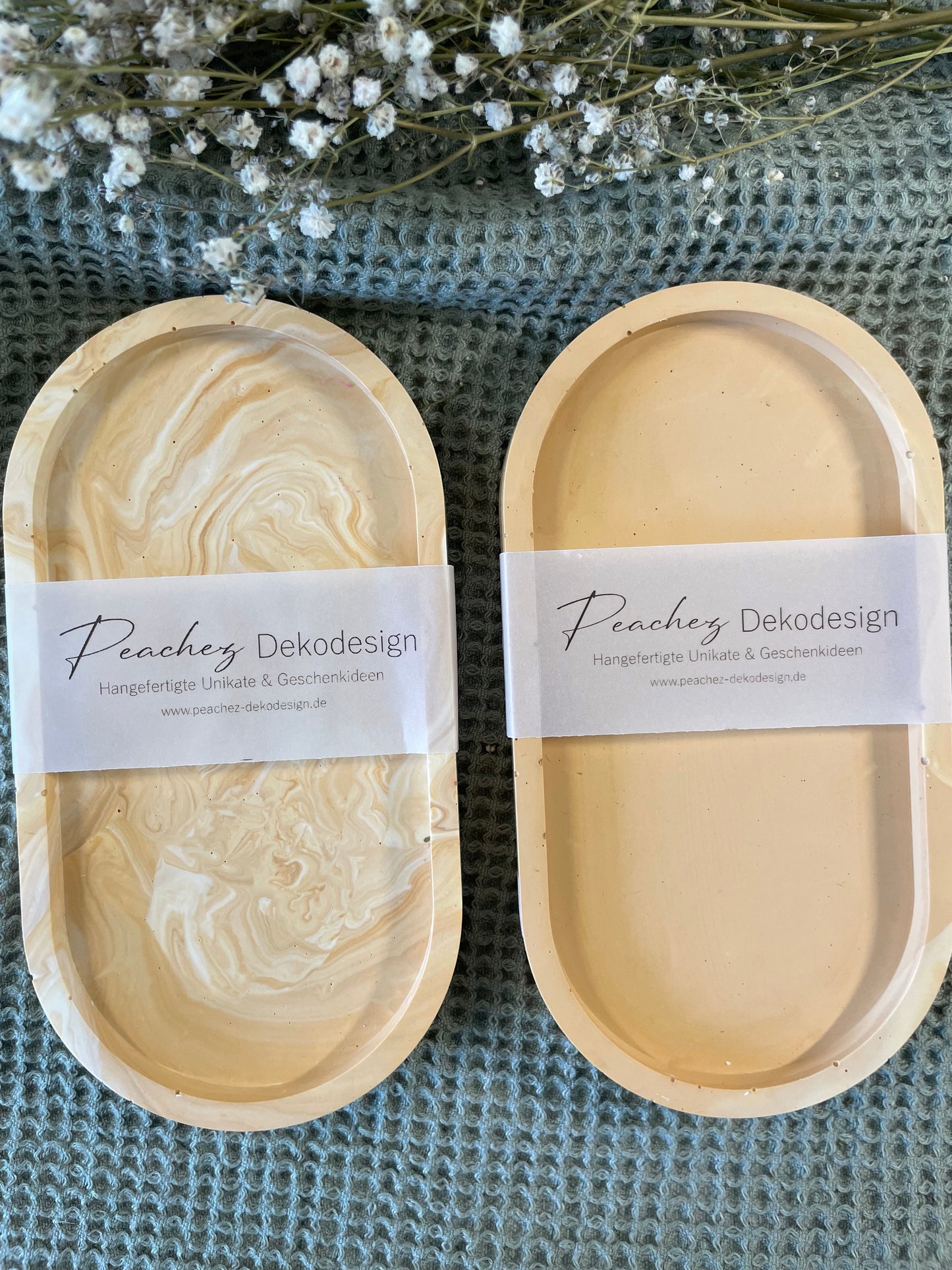 Schmuckschale | Oval peach