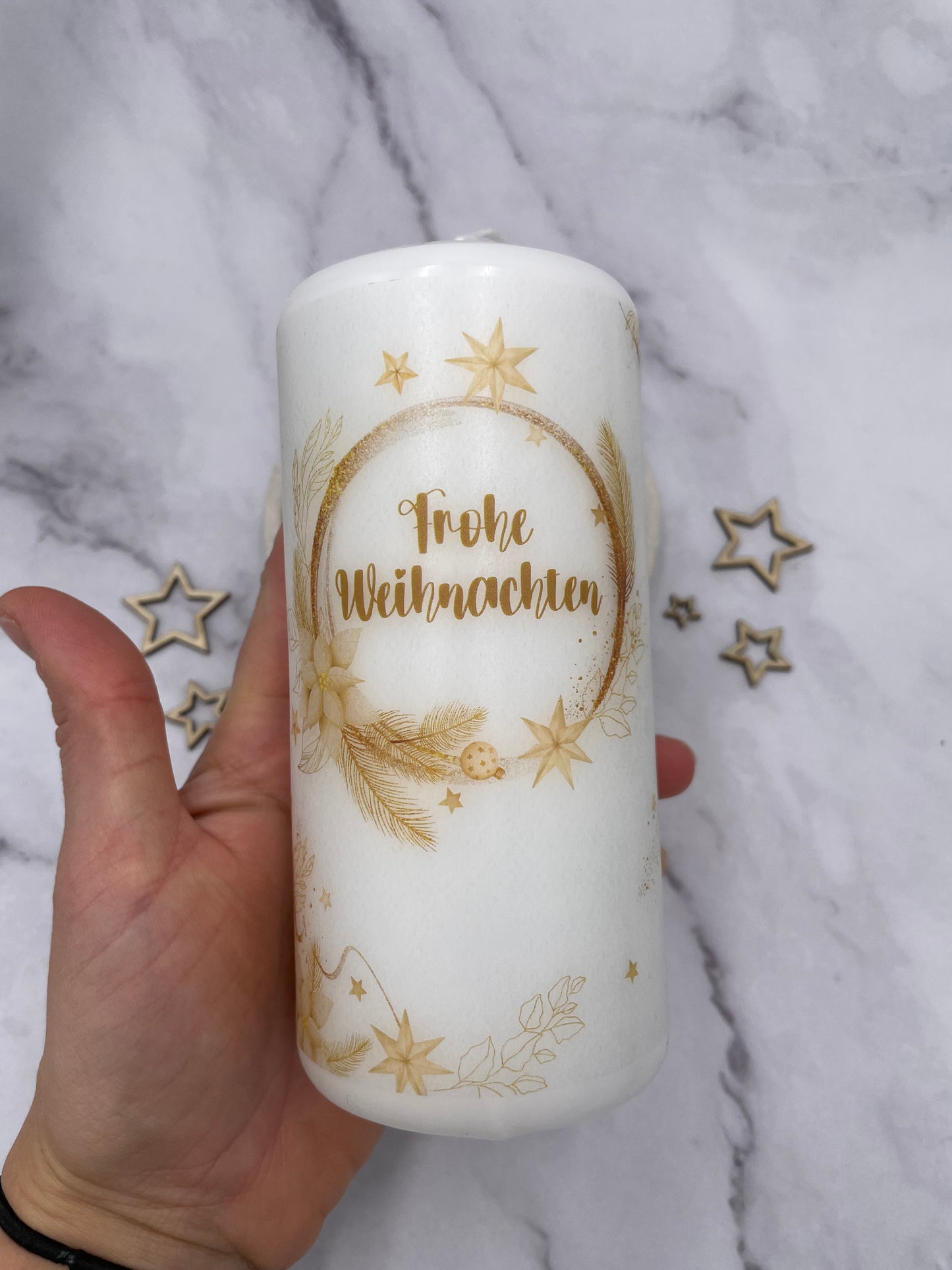 Motivkerze | Weihnachten