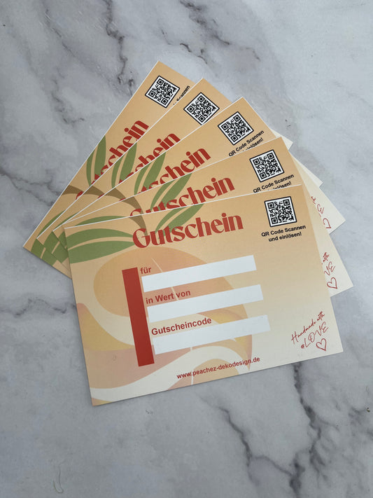 Geschenkgutschein