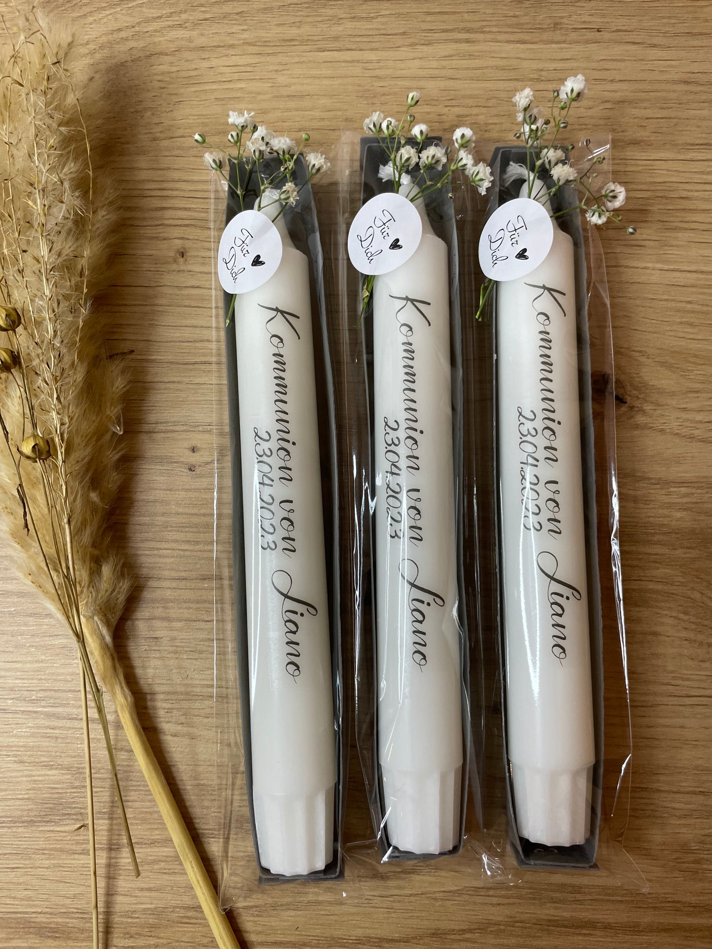 Stabkerze | Kommunion Konfirmation