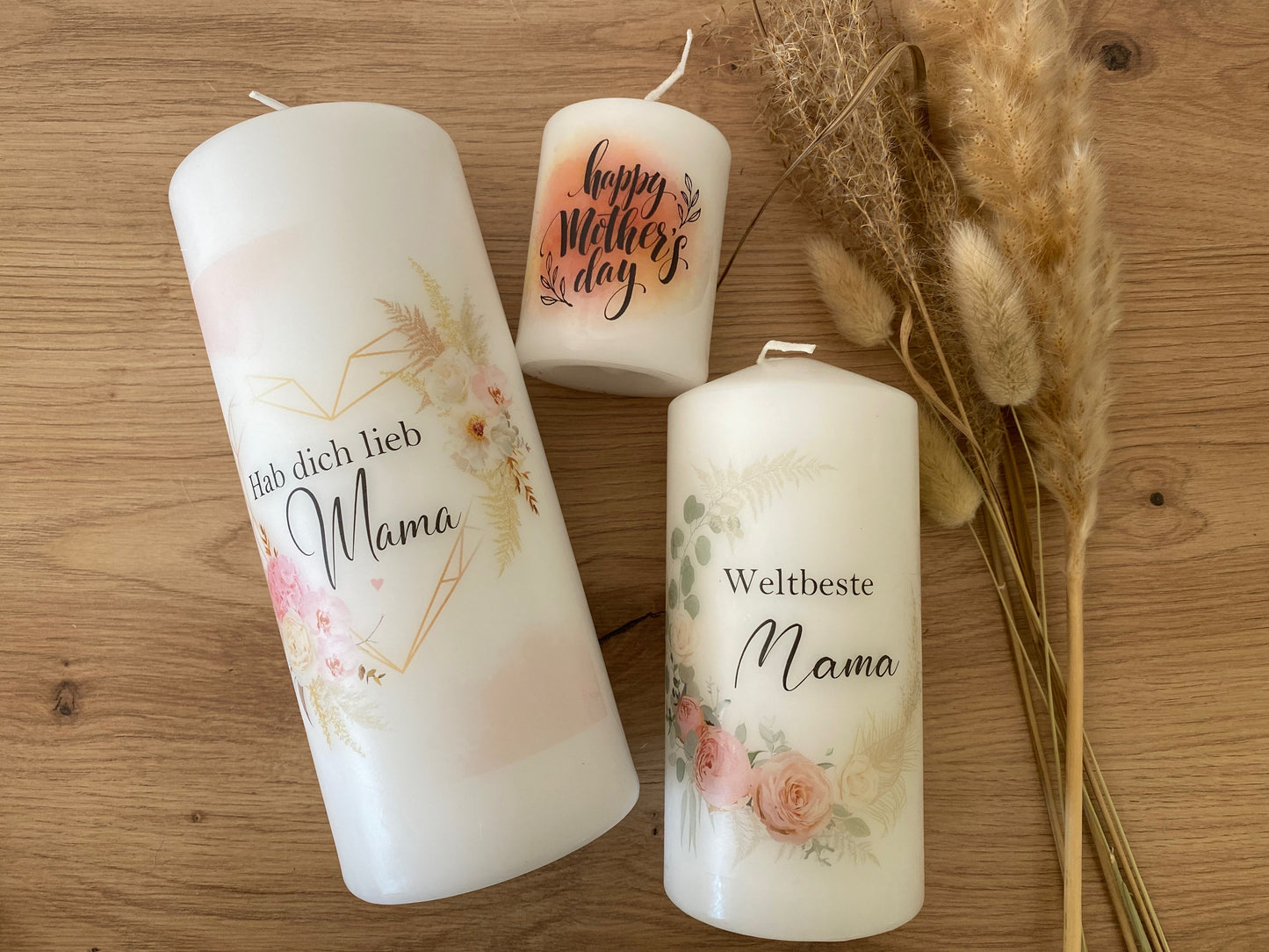 Muttertag | Stumpenkerze