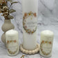 Taufkerze Wildblumen | Luise