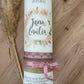 Taufkerze Blumenkranz | Hailey