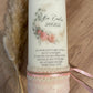 Taufkerze boho Rosenkranz | Diana