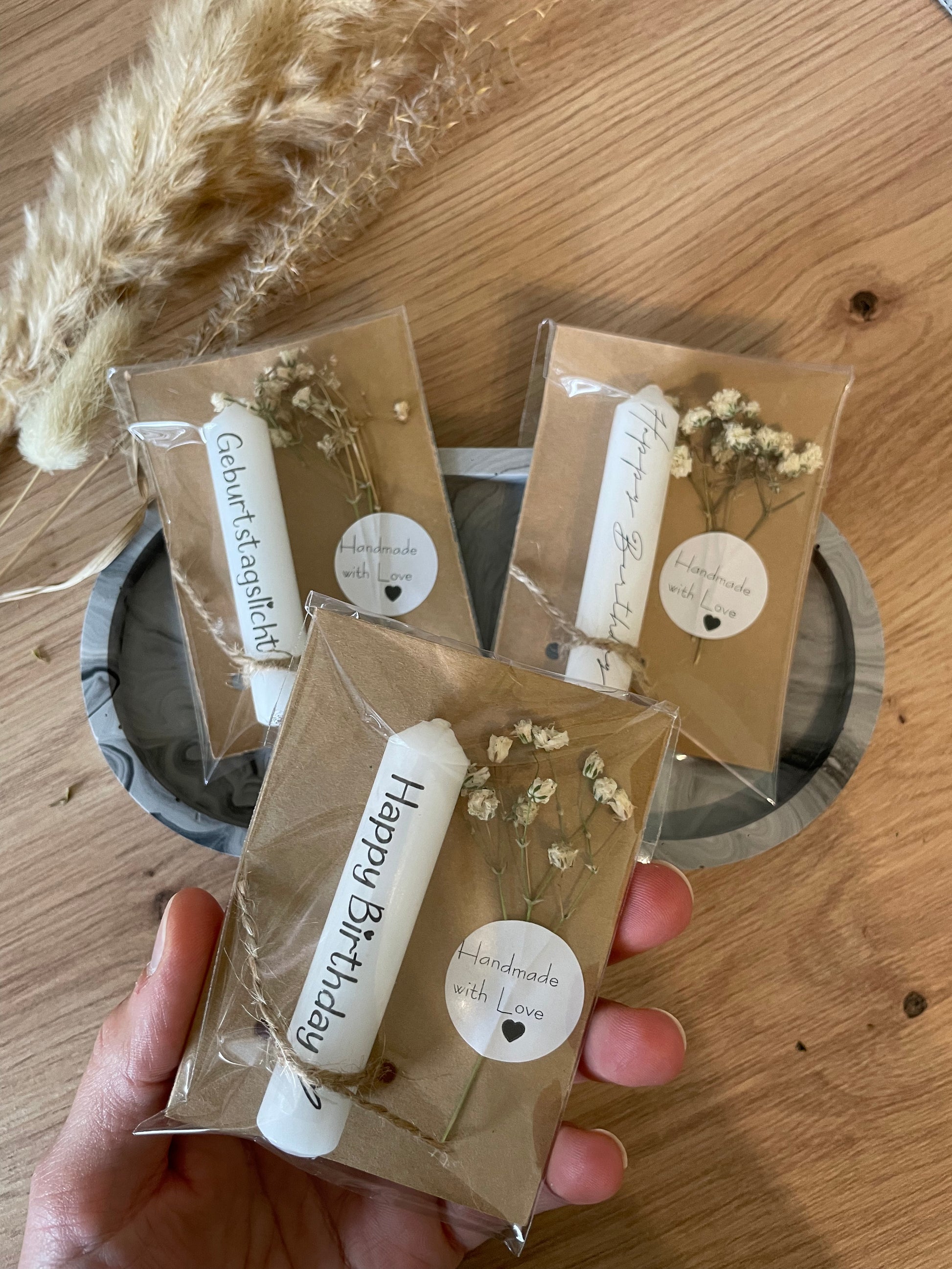 Minikerze Gastgeschenk | Geburtstag