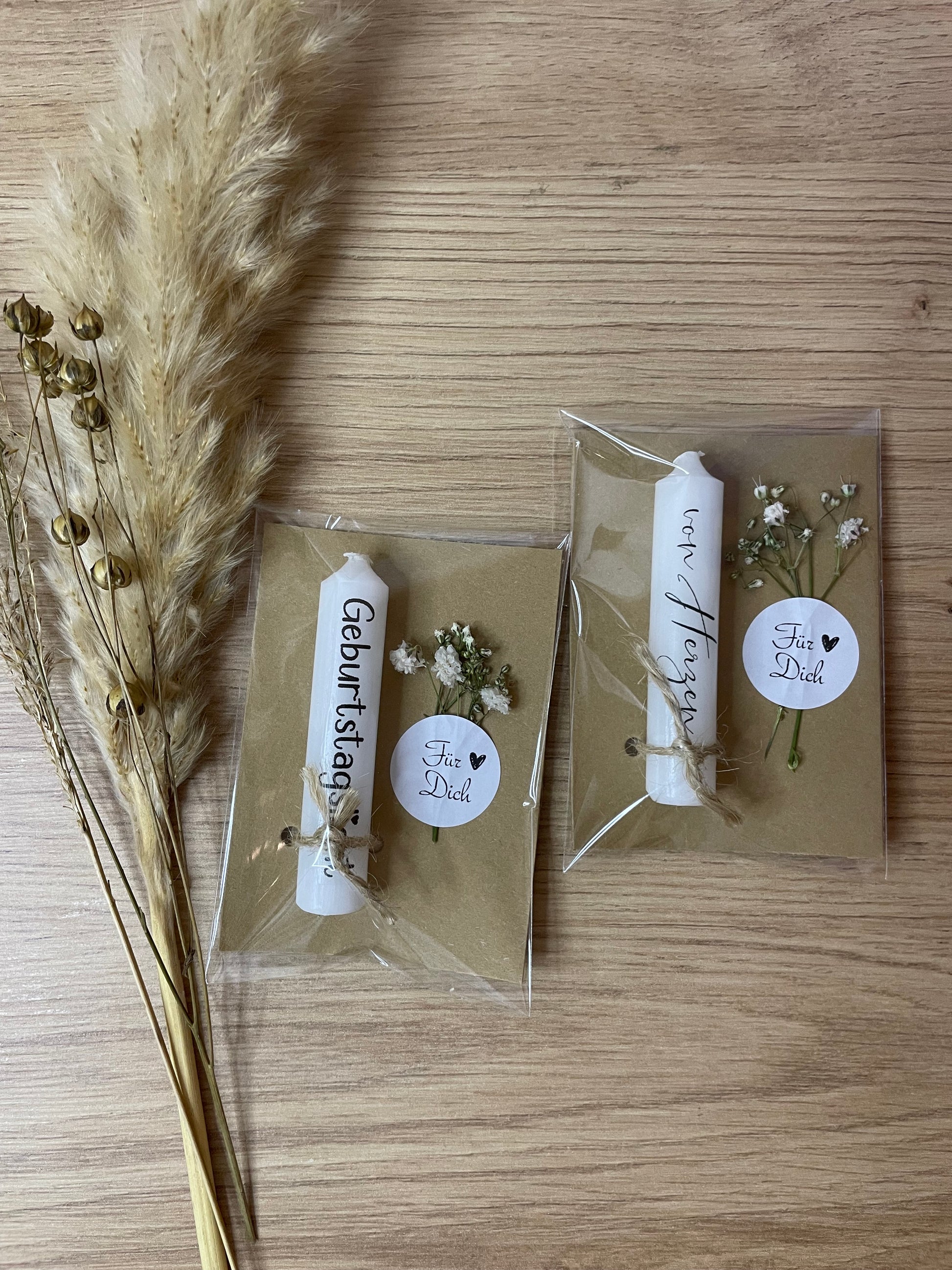 Minikerze Gastgeschenk | Geburtstag