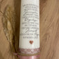 Taufkerze Blumenkranz | Hailey
