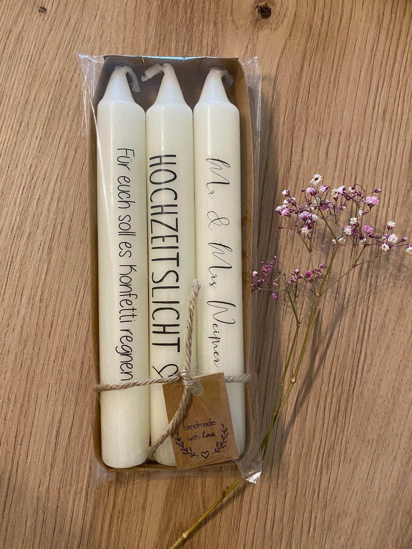 Stabkerze | Hochzeit