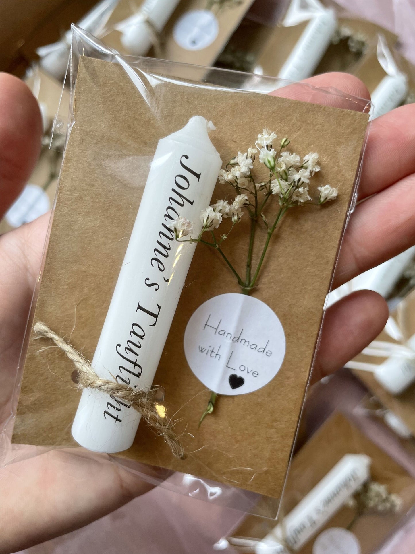 Minikerze Gastgeschenk | Taufe