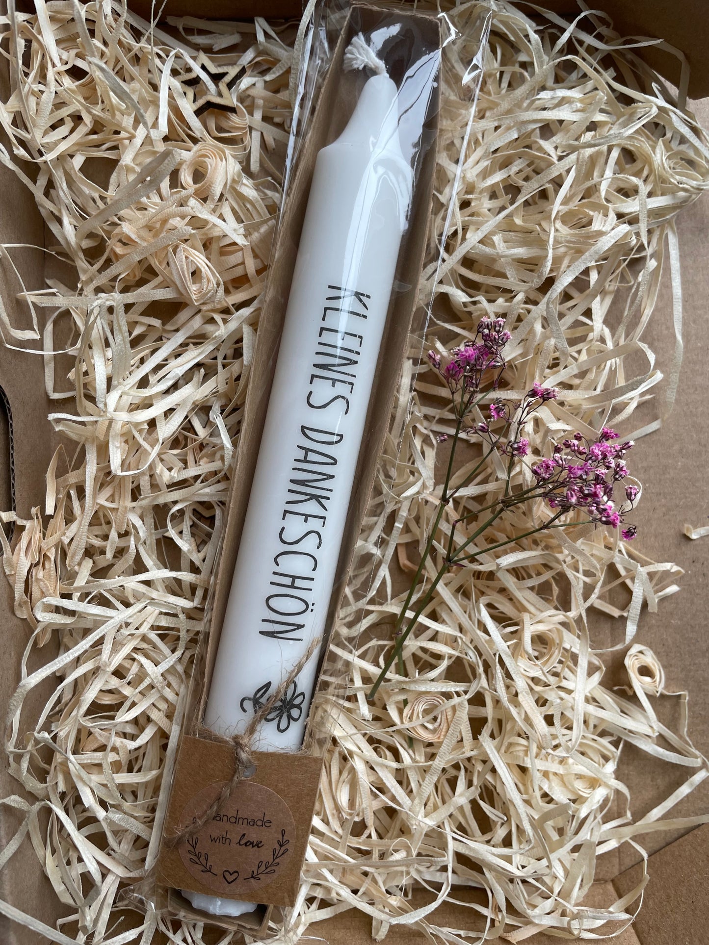 Stabkerze | Kleines Dankeschön